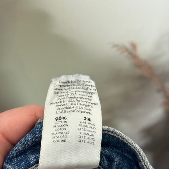 MOTHER SUPERIOR Insider Crop Step Fray Hijacking The Runway Sz 26 {3L54} - Picture 9 of 10